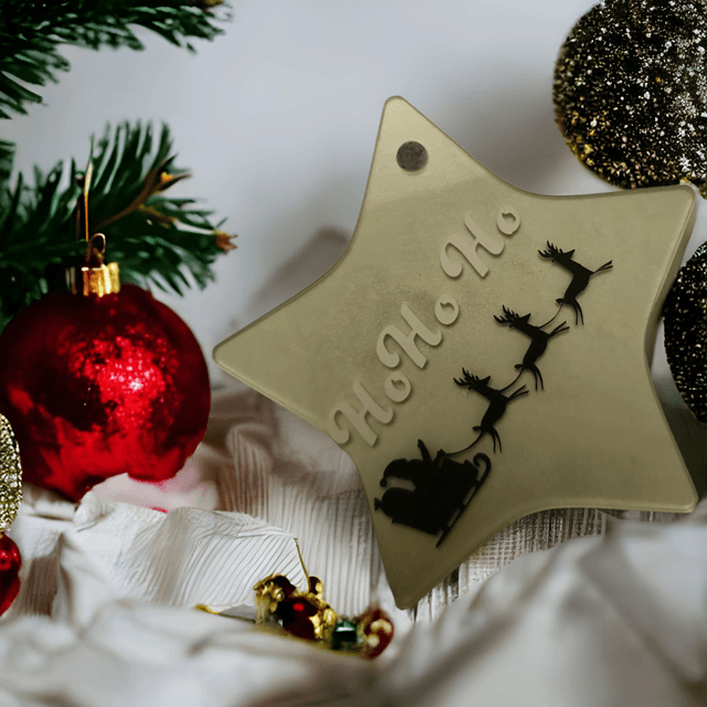 Christmas Star Baubles