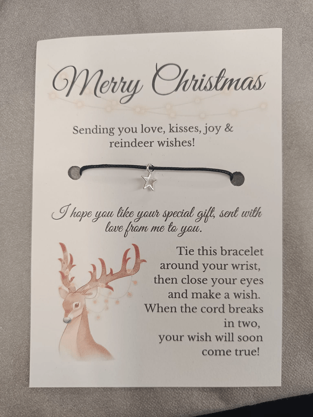 Special Santa Wish Bracelets