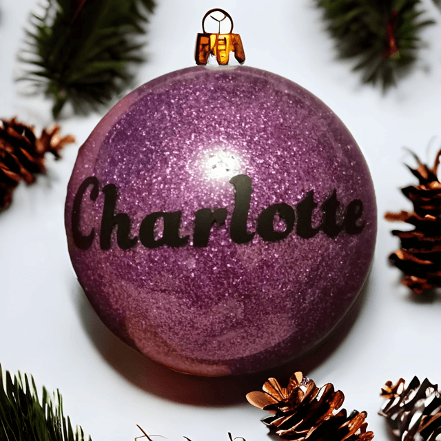 Christmas Glitter Baubles