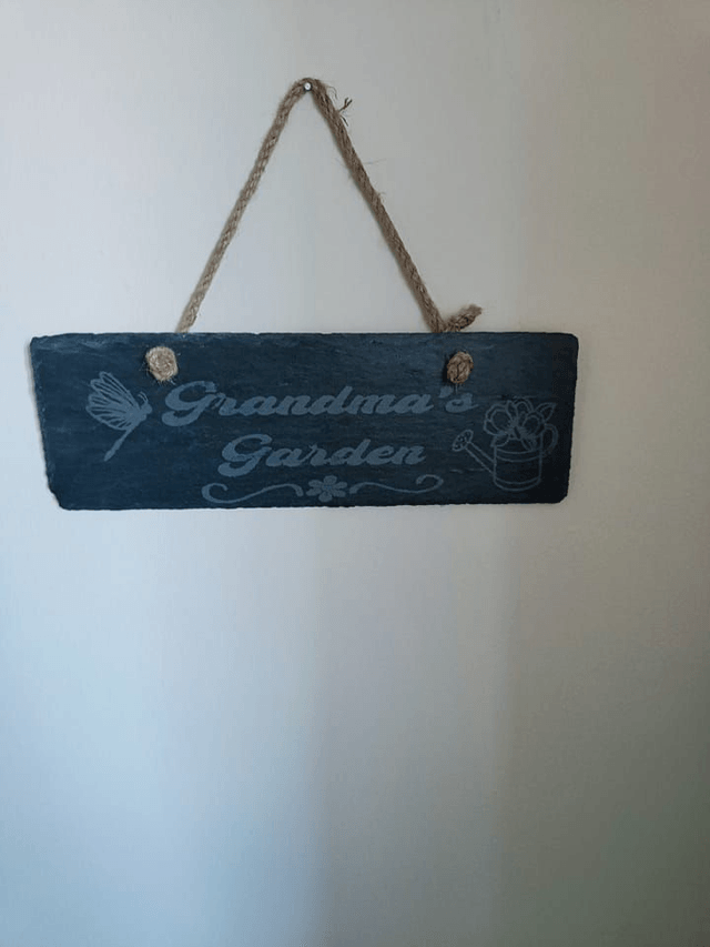 Personalised Slate Sign
