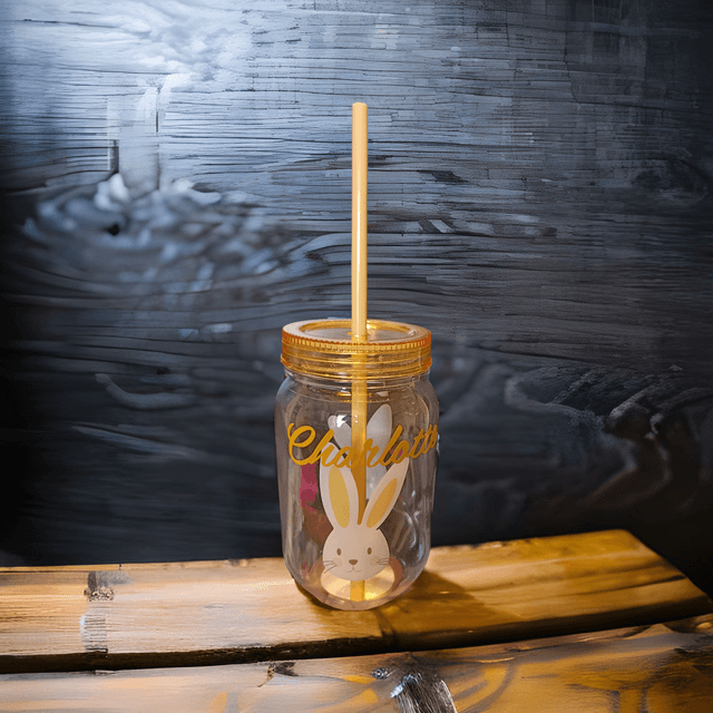  Personalised Easter Mason Jar