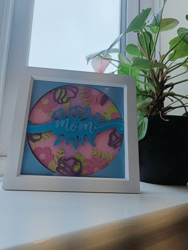 Layered Personalised Picture Frame