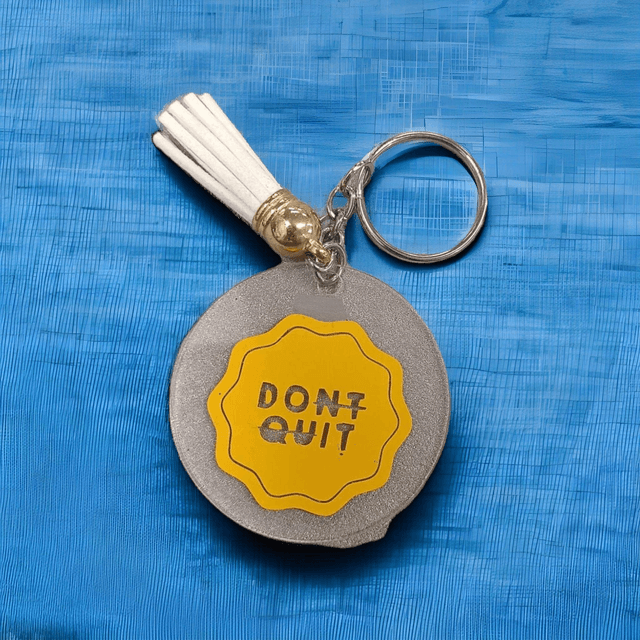 Image/quote keychains
