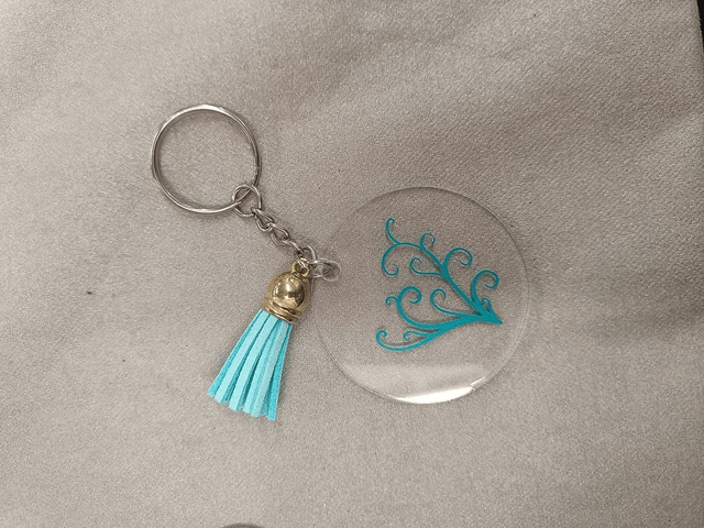 Image/quote keychains