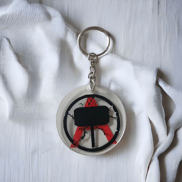 Double Sided Key Chain