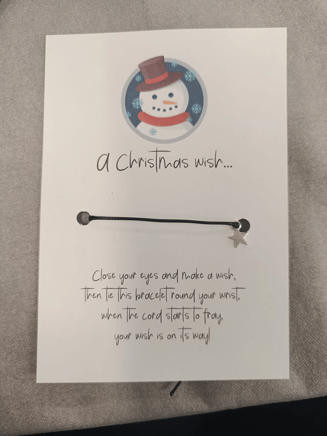 Special Santa Wish Bracelets