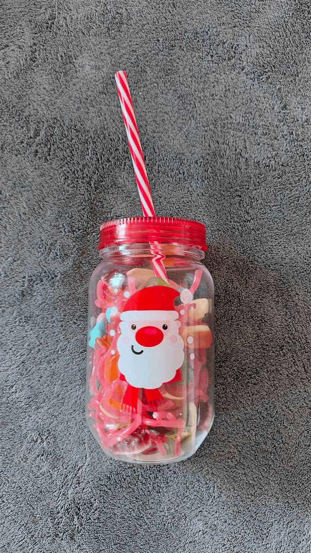 Santa Mason Jar