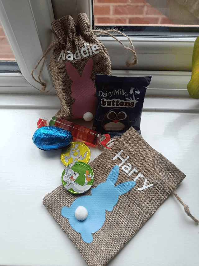 Personalised Hessian Treat Bags 