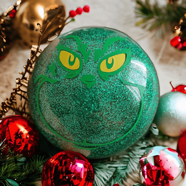 Christmas Glitter Baubles