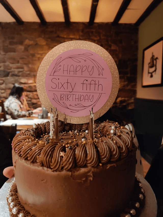 Personalised Cake Topper