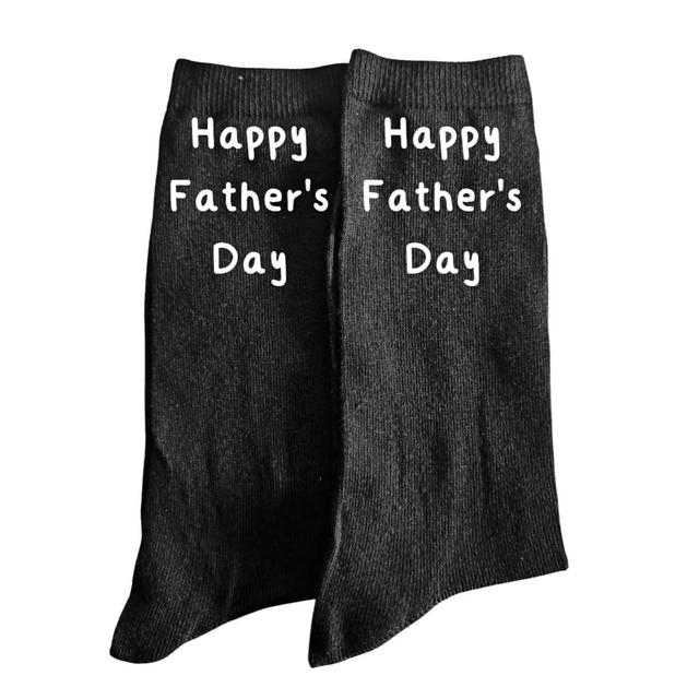 Personalised Father's day socks 