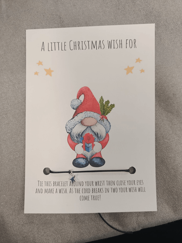 Special Santa Wish Bracelets