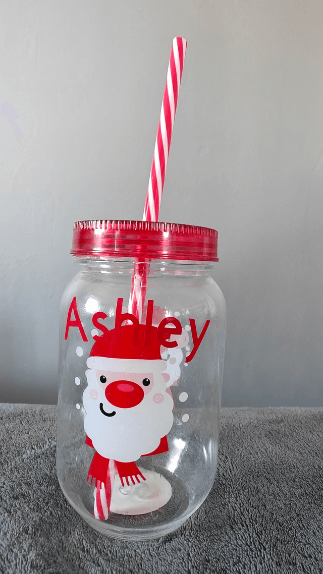 Santa Mason Jar