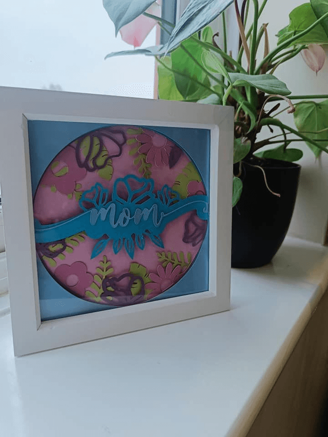 Layered Personalised Picture Frame